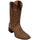 Brown Square Toe Cowboy Boot