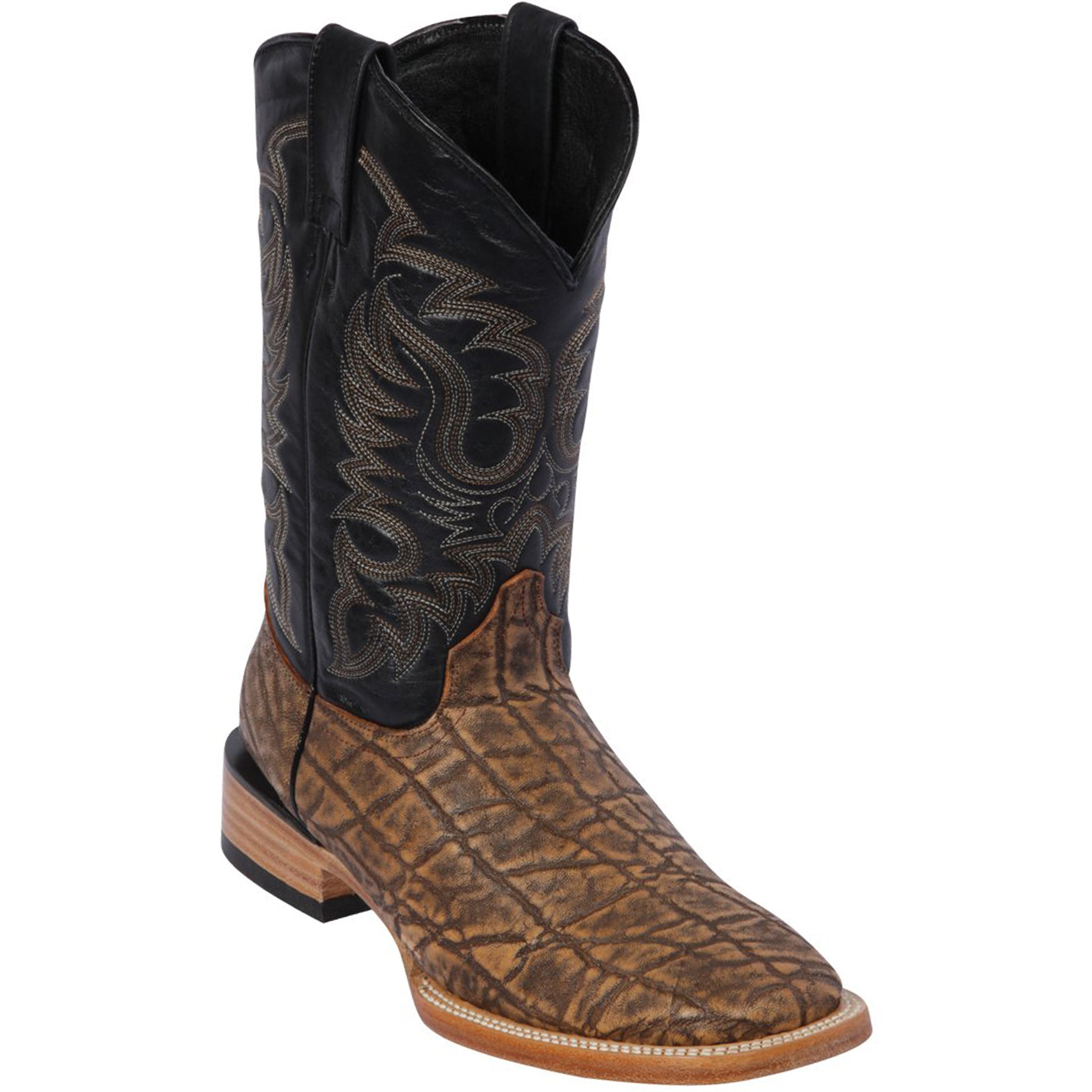Elephant Print Cowboy Boots - EE