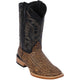 Brown elephant print cowboy boots 