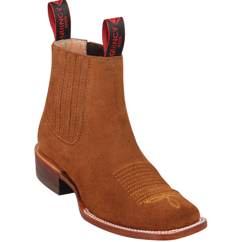 Women's Square Toe Booties - Shedron