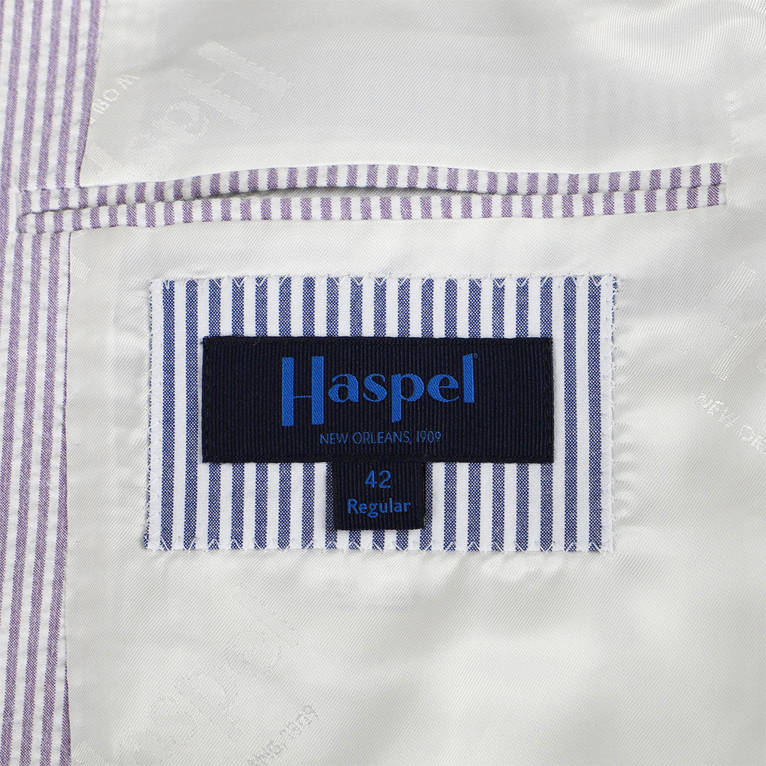 Seersucker Blazer - "Purple"  Seersucker Sport Coat Purple Haze Seersucker Stretch Sport Coat - Purple