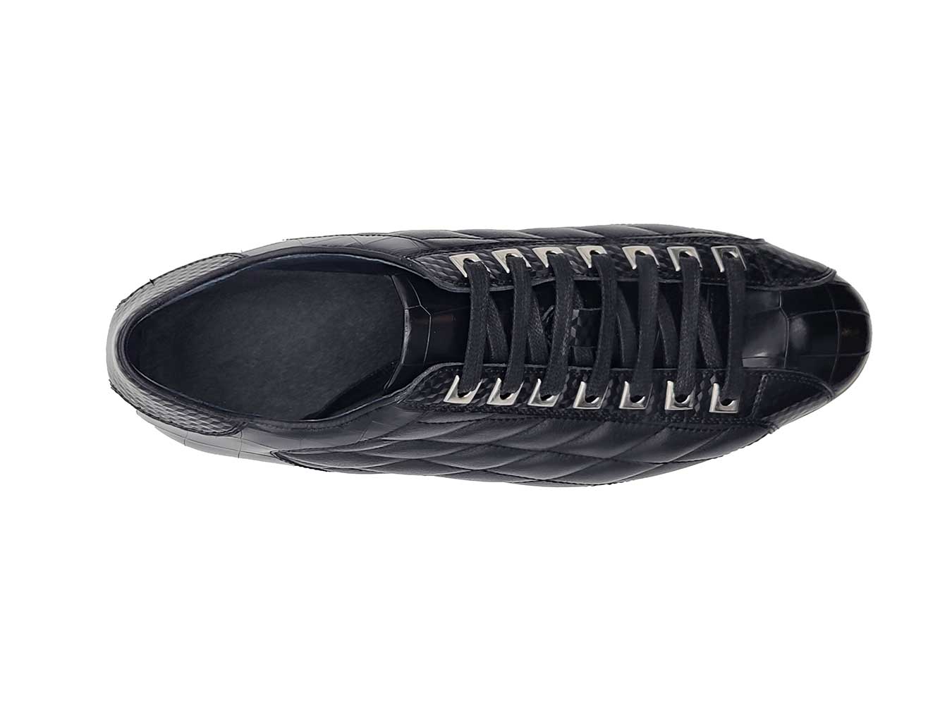 Quilted Leather Sneaker - 7.5