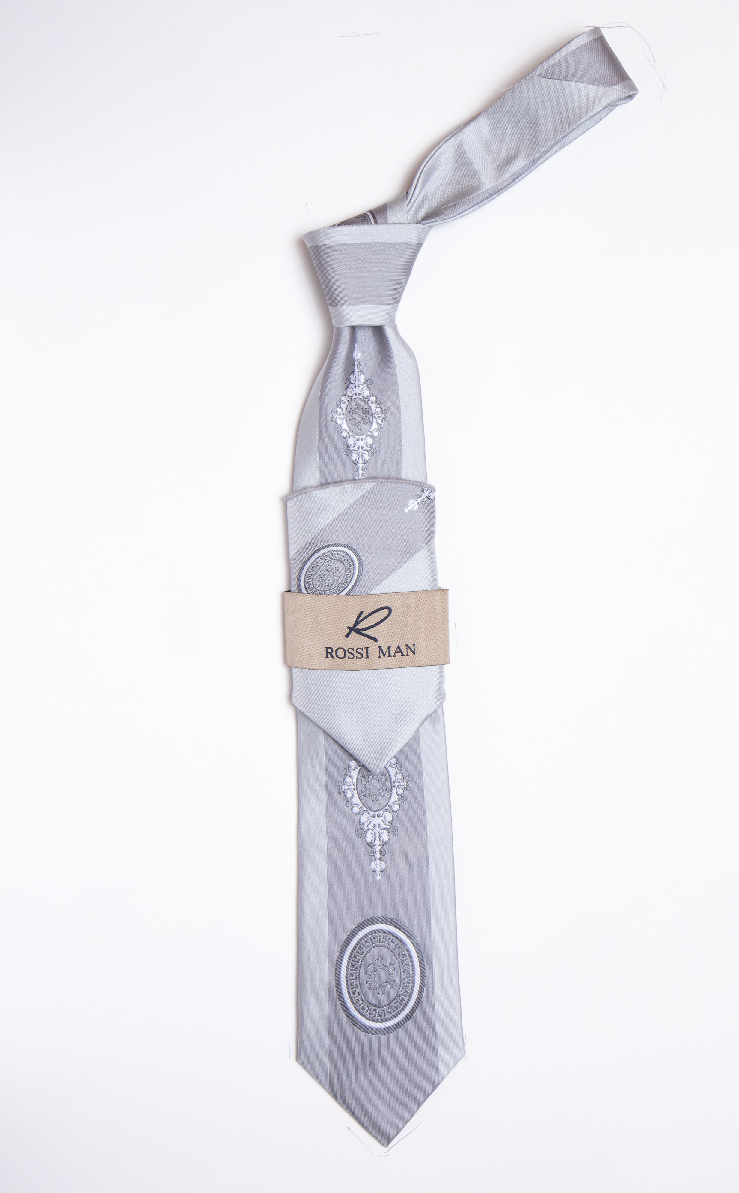 Rossi Man Tie and Pocket Round RMR450-3 - Default Title