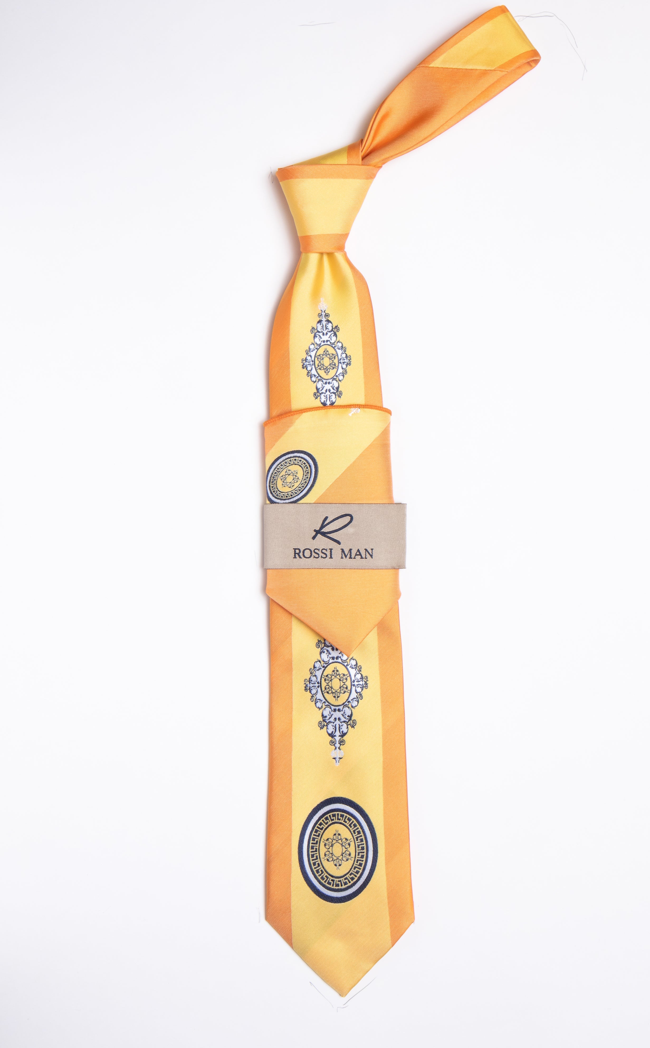 Rossi Man Tie and Pocket Round RMR450-4 - Default Title