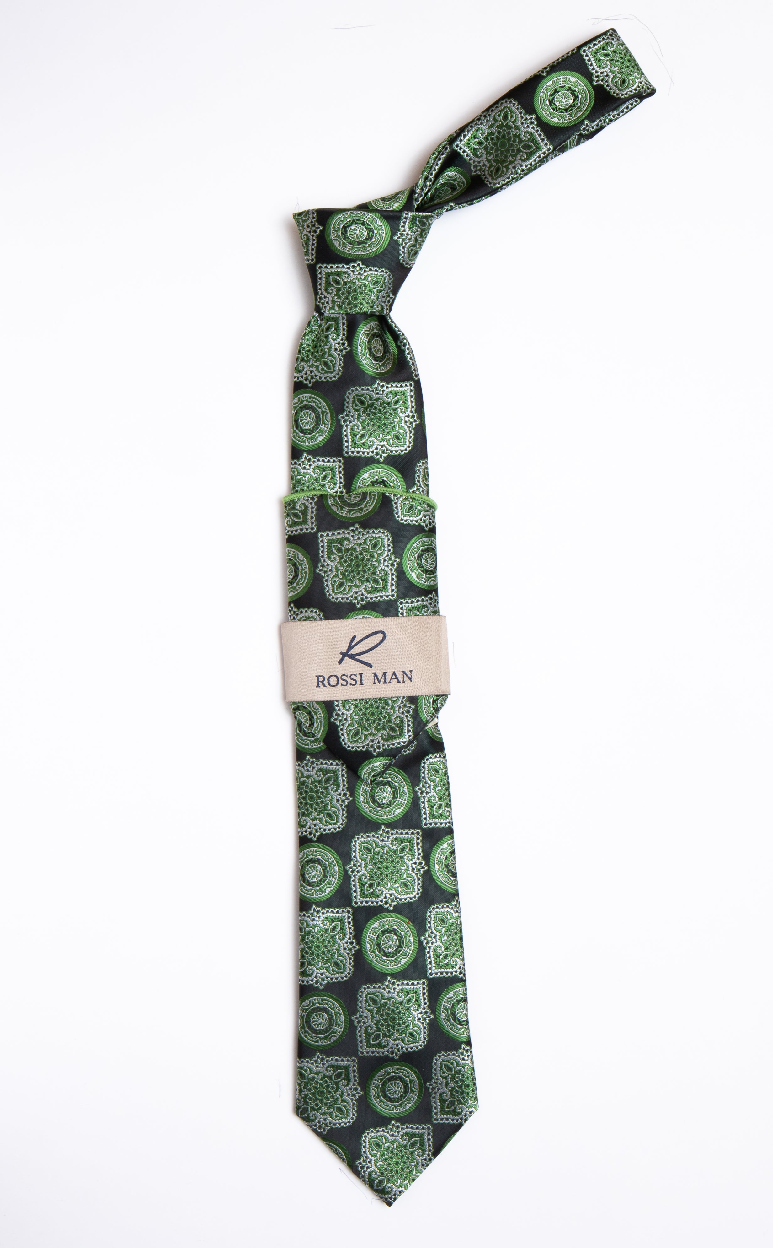 Rossi Man Tie and Pocket Round RMR452-4 - Default Title