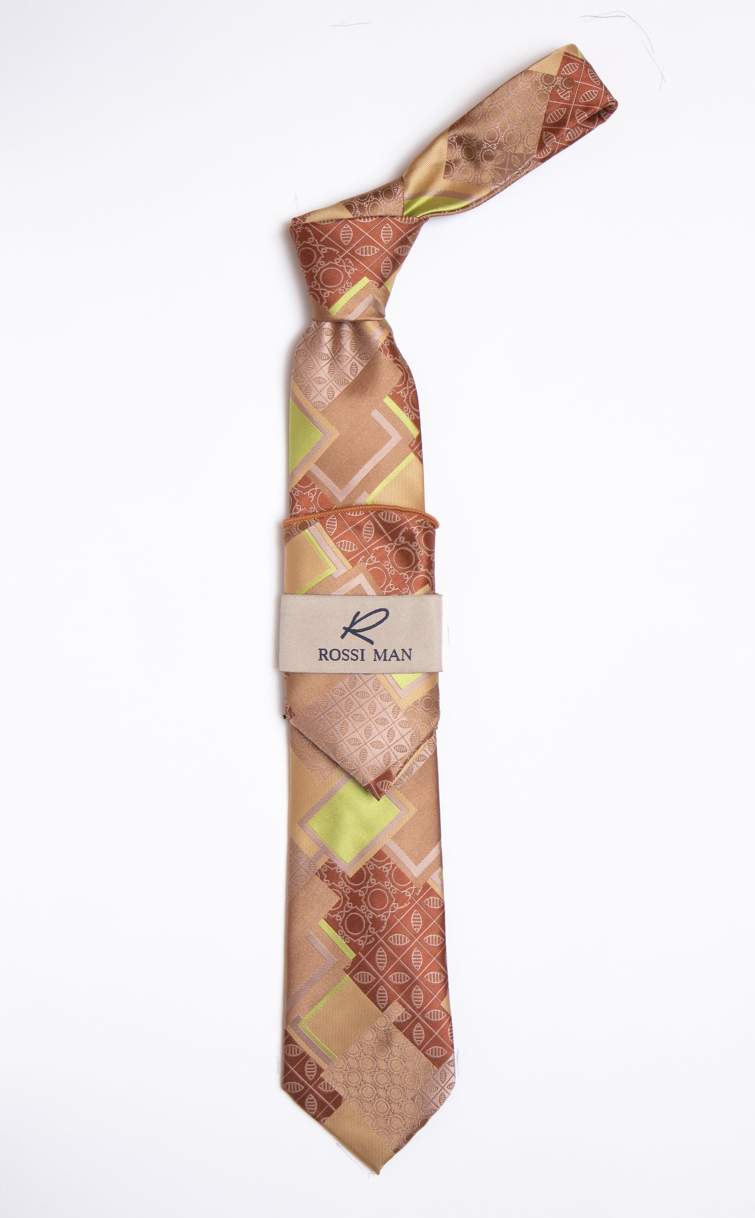 Rossi Man Tie and Pocket Round RMR460-1 - Default Title