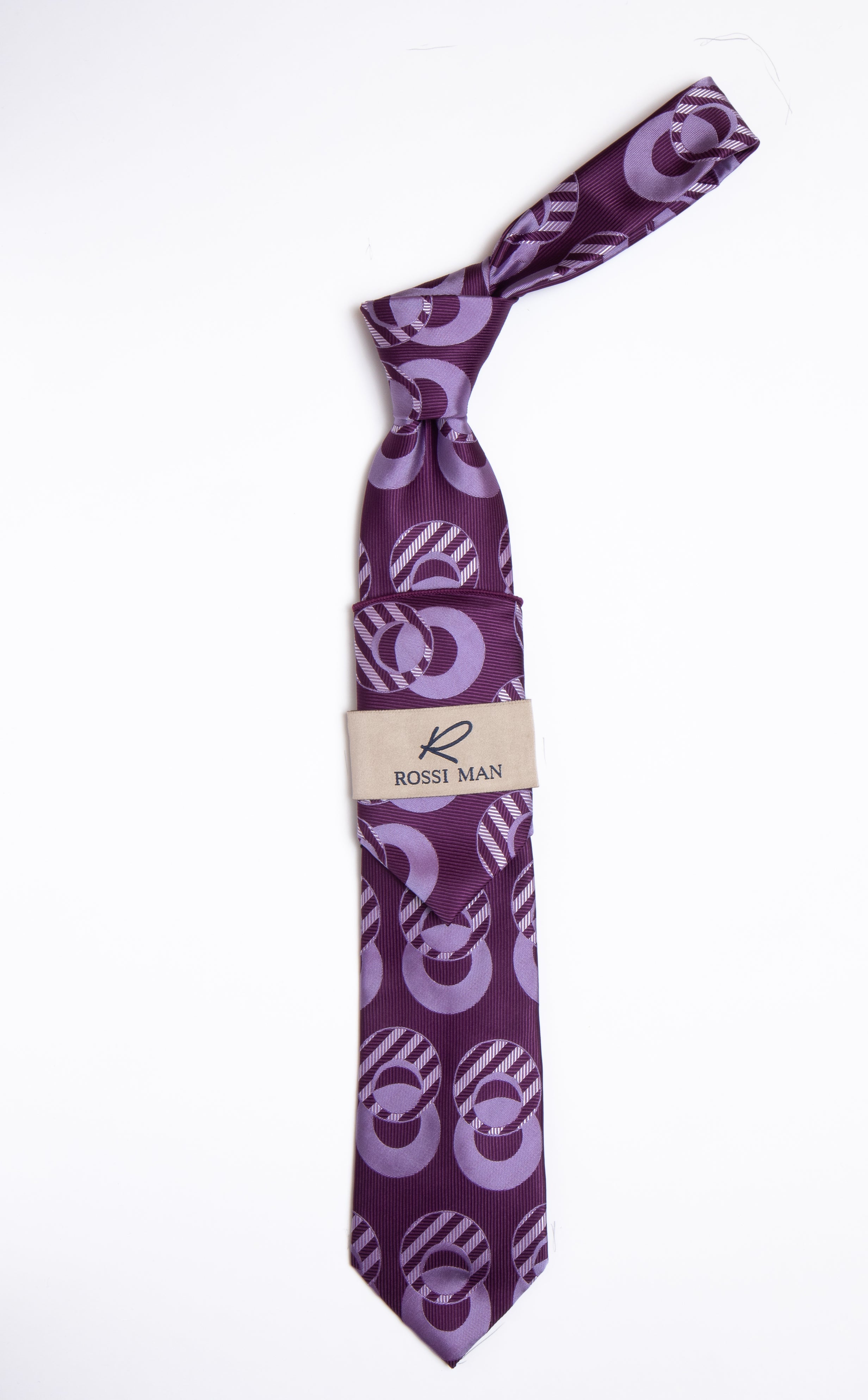 Rossi Man Tie and Pocket Round RMR465-1 - Default Title