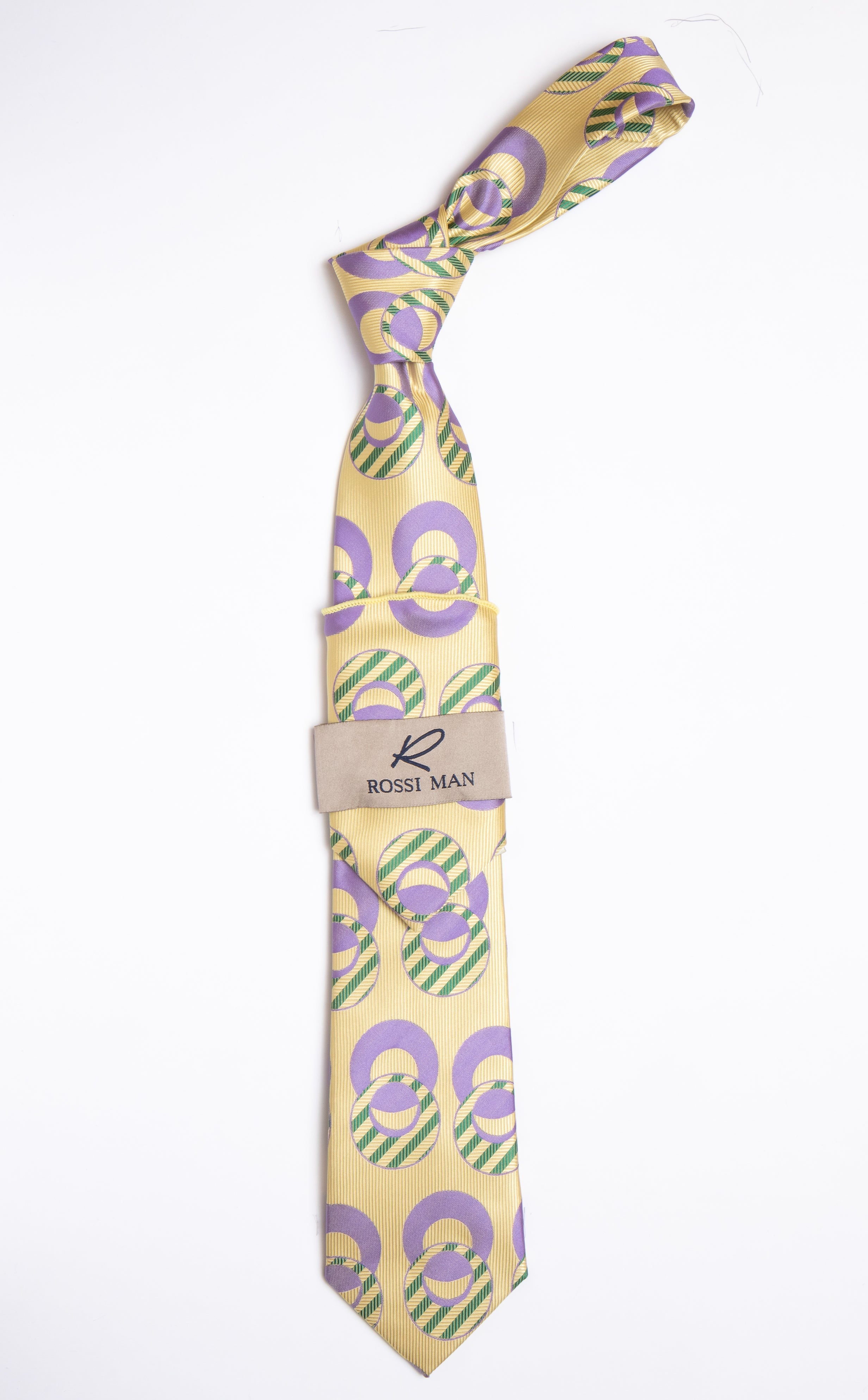 Rossi Man Tie and Pocket Round RMR465-2 - Default Title