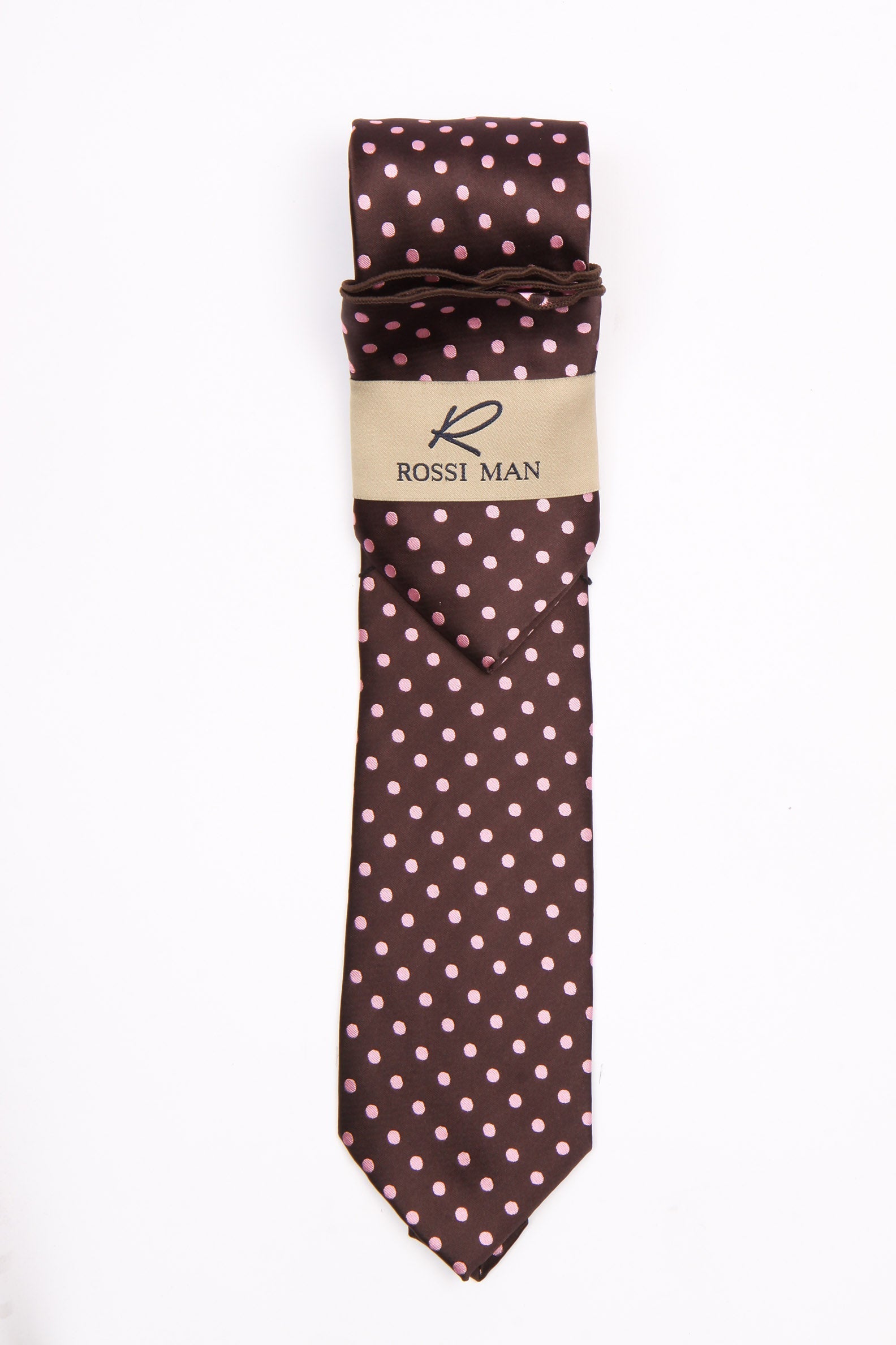 Rossi Man Tie and Pocket Round - RMR662-2 - Default Title