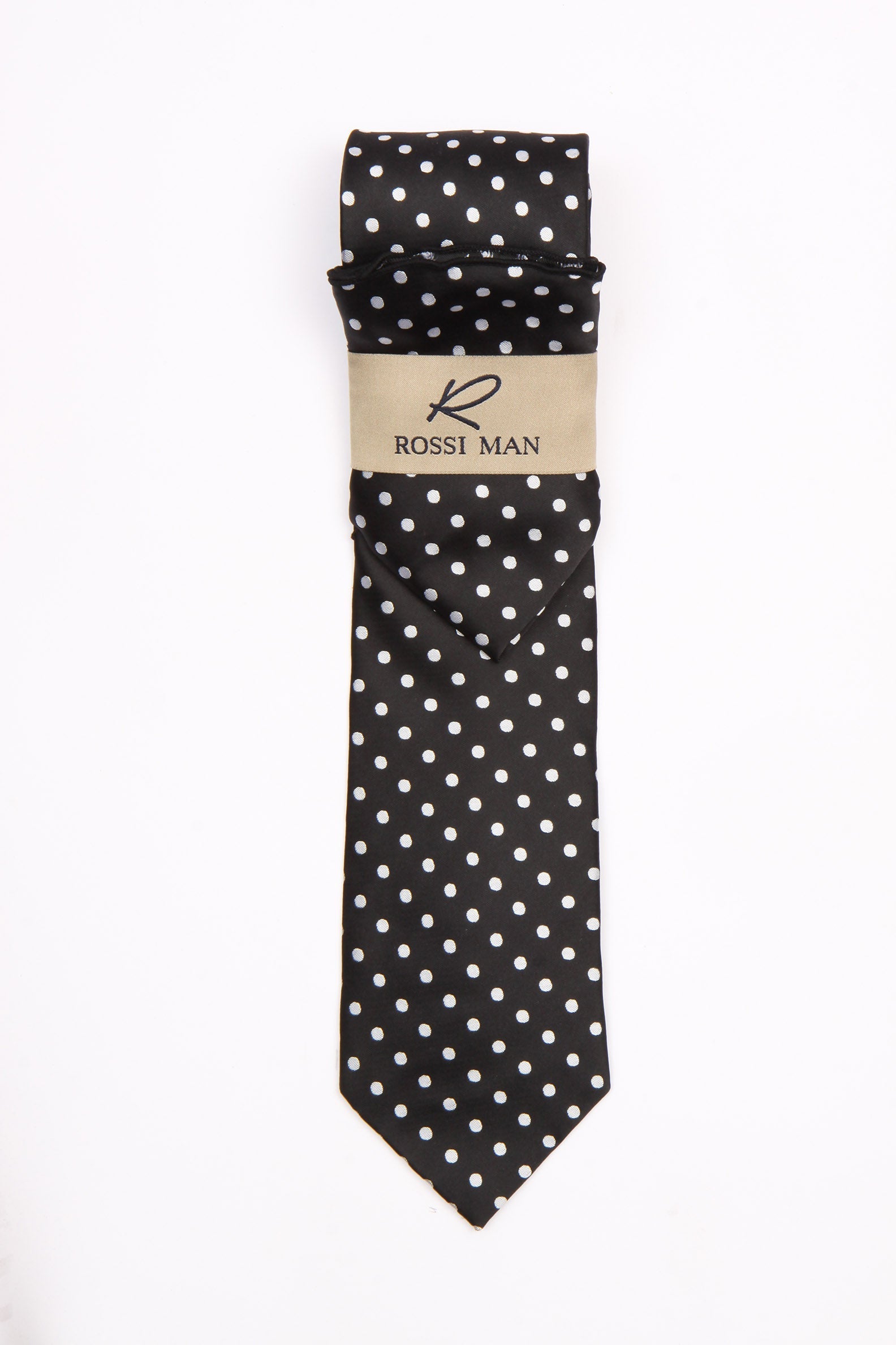 Rossi Man Tie and Pocket Round - RMR662-3 - Default Title