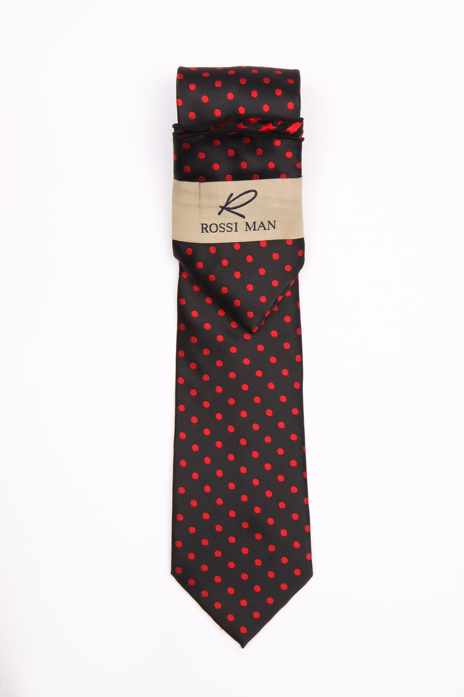 Rossi Man Tie and Pocket Round - RMR662-5 - Default Title