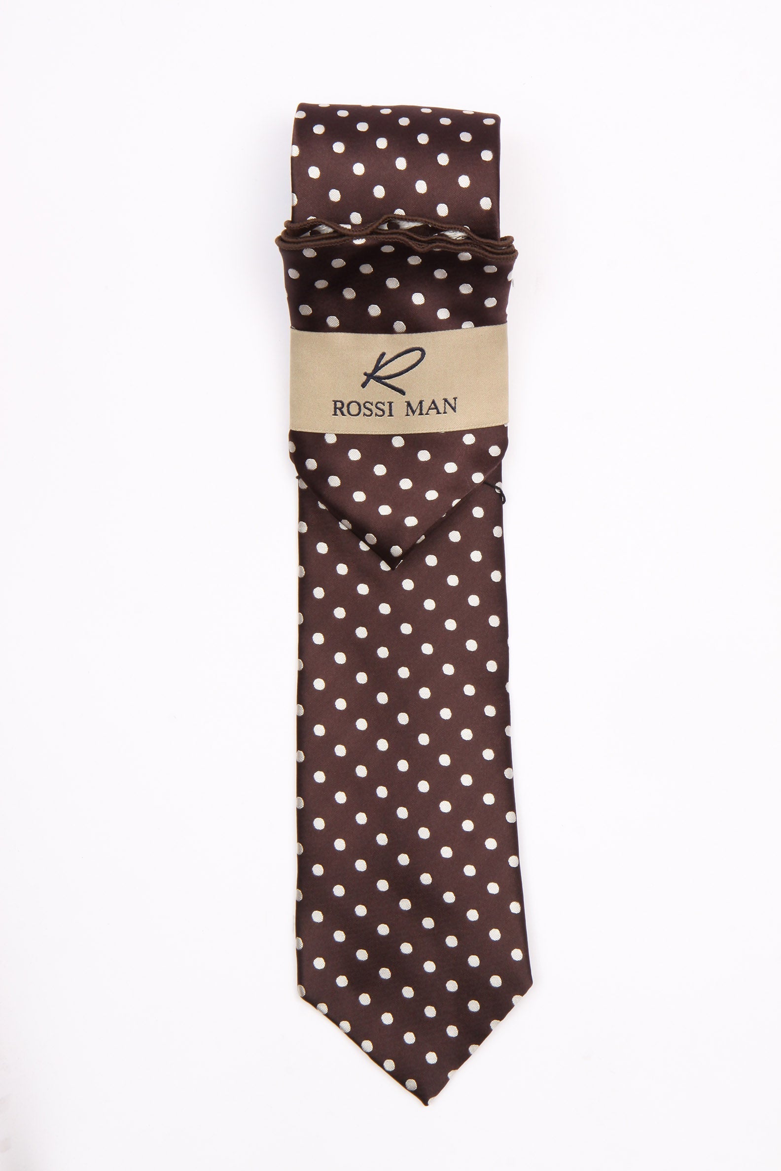 Rossi Man Tie and Pocket Round - RMR662-9 - Default Title