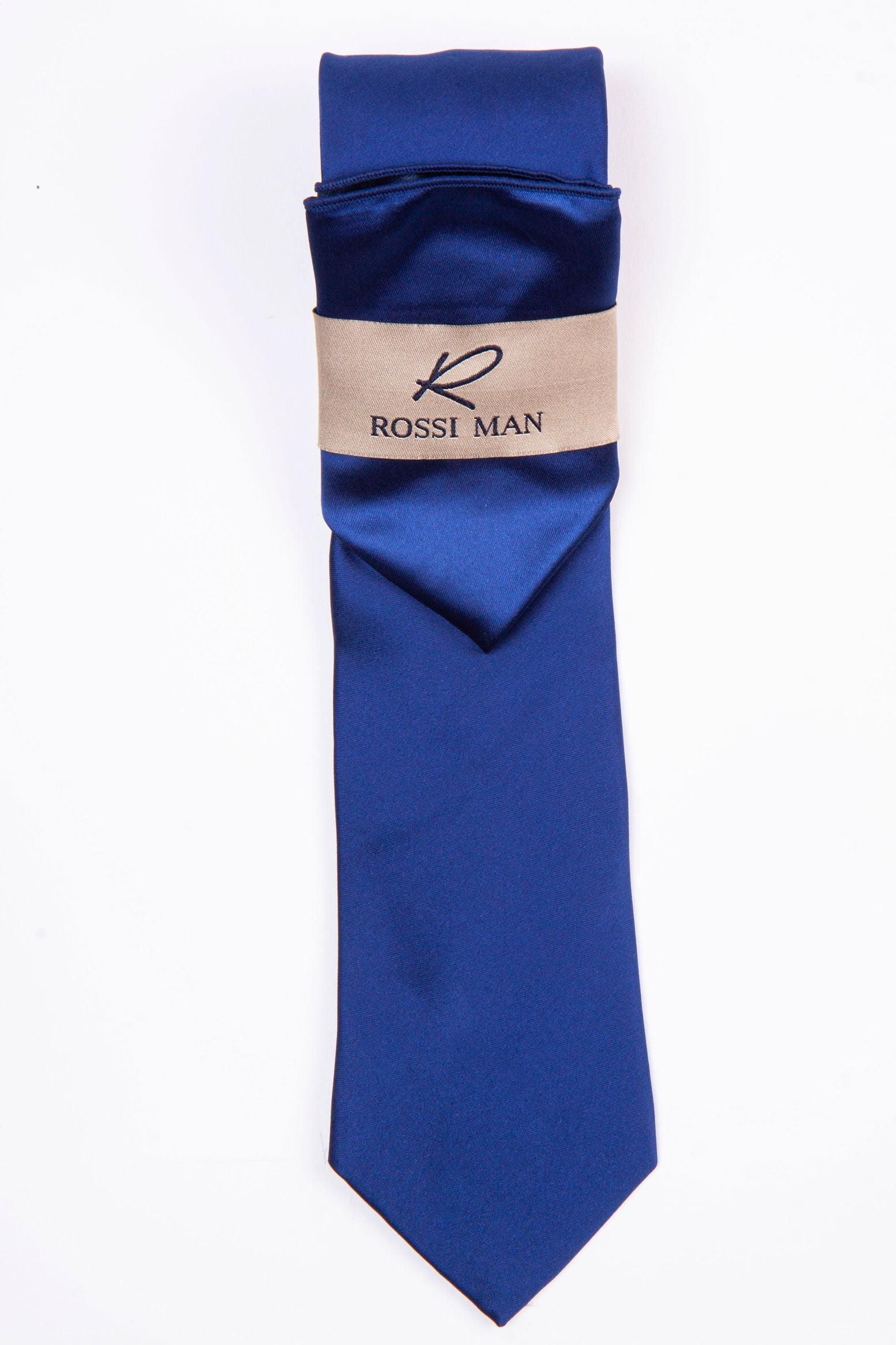 Rossi Man Tie and Pocket Round - RMR665-10 - Default Title