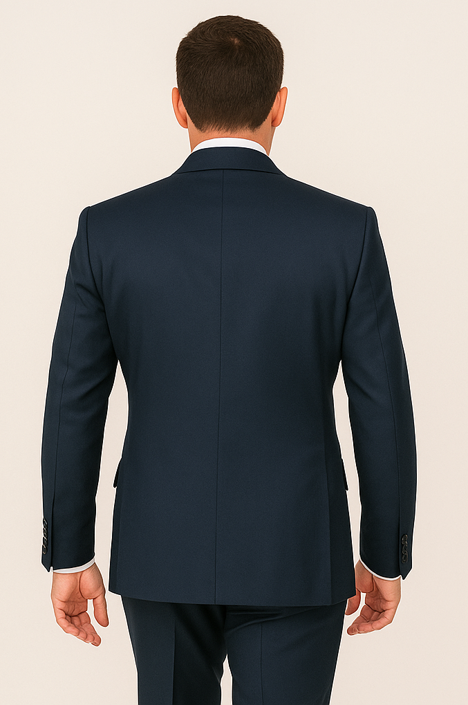 Rossi Man ARTHUR RM2302 Double-Breasted Suit â€“ Sophisticated Tailored Style for Men - 38R