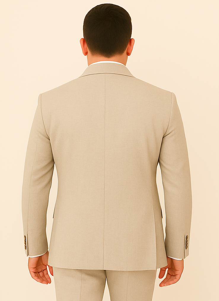 Rossi Man ARTHUR RM2306 Double-Breasted Suit – A Modern Classic for Men - 38R