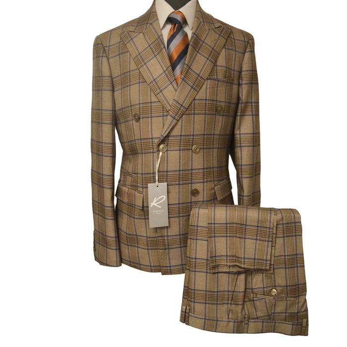 Rossiman Suits For Sale -  Mens Designer Suit - Fashion Suits - Fancy black/Khaki Suits