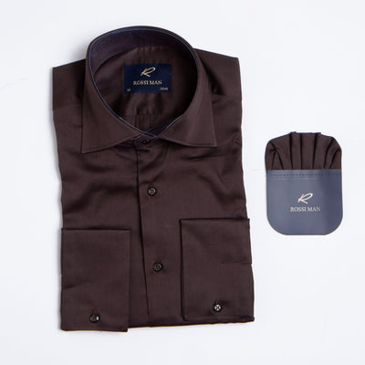 Rossi Man Shirt RS1 Style in Brown