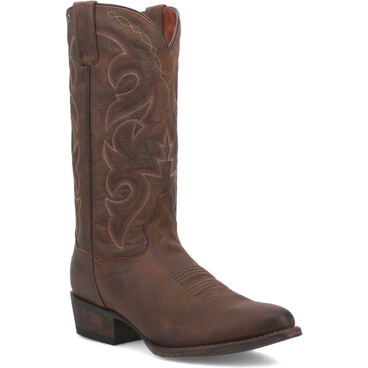 Dan Post Men’s Renegade Bay Apache 13 Round Toe Leather Cowboy Boot - 7D