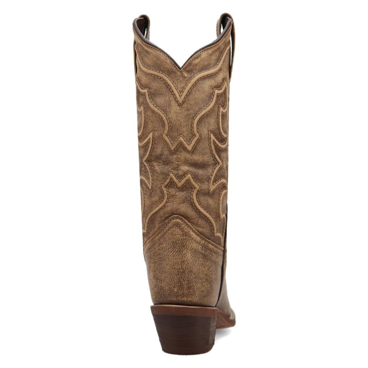 Laredo Reva Honey Leather Snip Toe Women Boots - 6