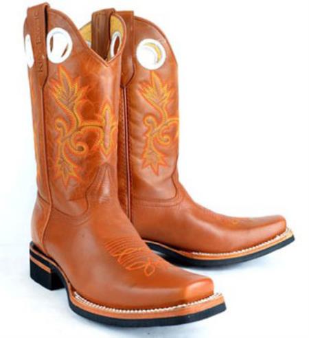 Mens King Exotic Boots Cowboy Style By Los Altos Boots Botas For Sale Rodeo Style Leather Welt Construction Cognac Dress Cowboy Boot Cheap Priced For Sale Online - 6.0 Standard / D / Medium