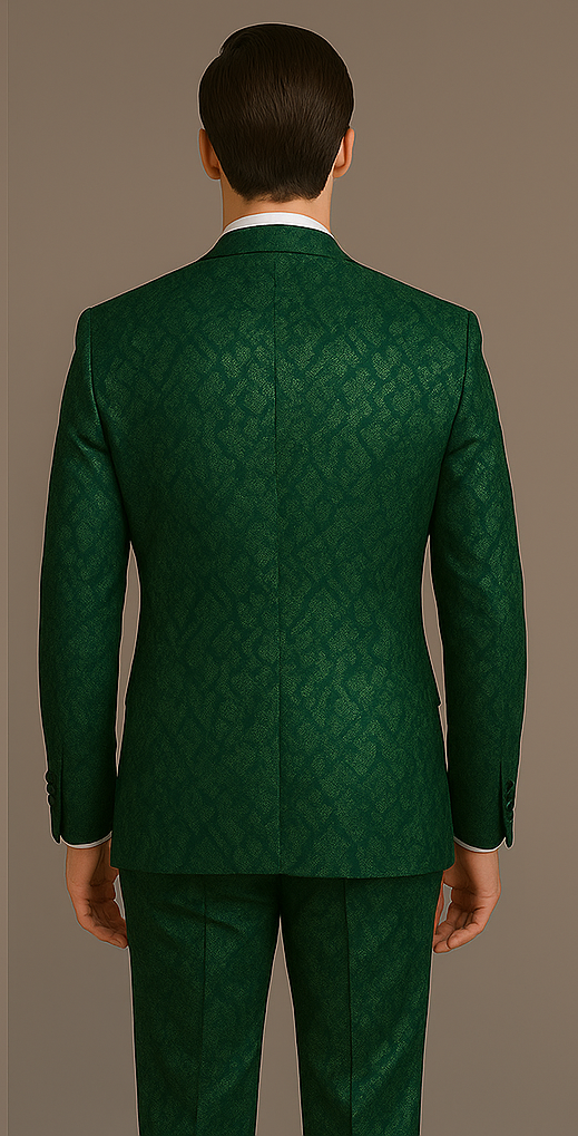 Rossi Man Leo RM1904 Modern Men's Suit | Sharp & Stylish Formal Wear - XS