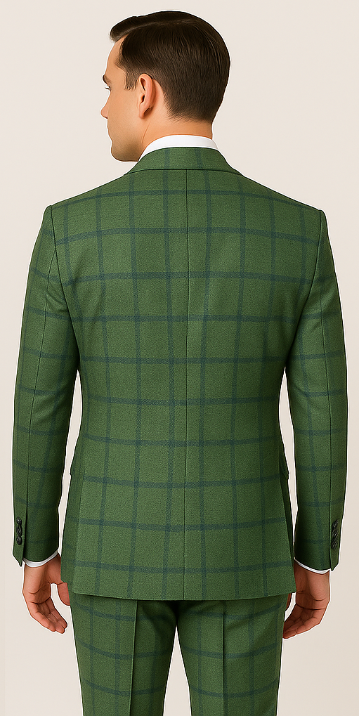 Rossi Man Max RM1841 – Men's Slim Fit 3-Piece Suit for Men - 34R