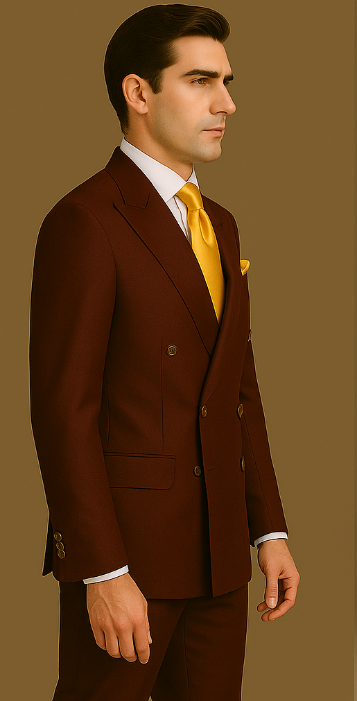Rossi Man Milano RM1174 Modern Fit Business Suit for Men | Professional & Stylish Attire