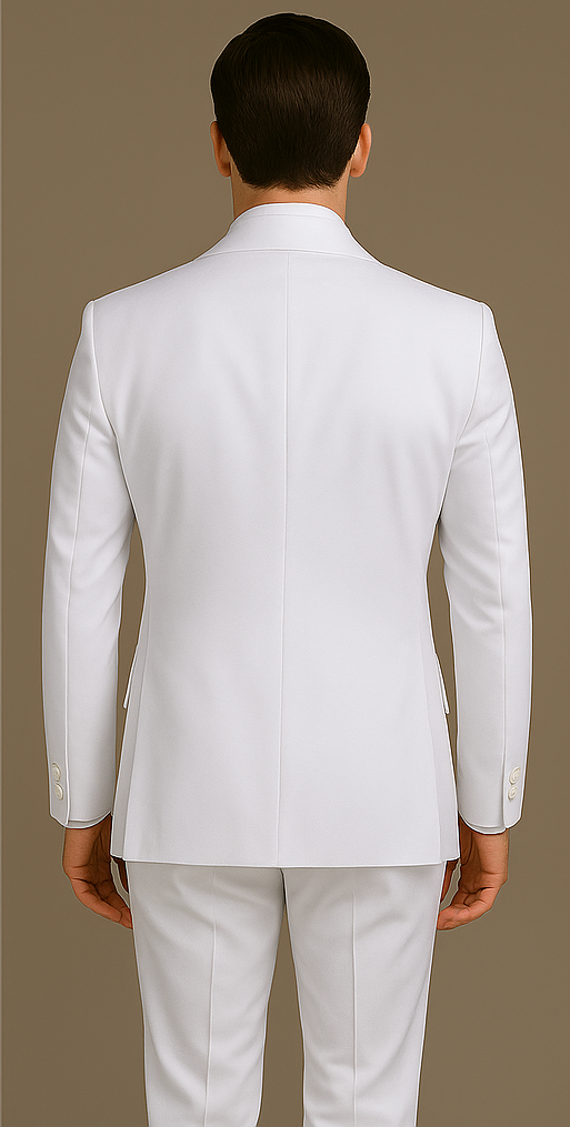 Rossi Man Milano RM1374 – Men's Modern 3-Piece Suit | Stylish Formal Wear Set - 34R