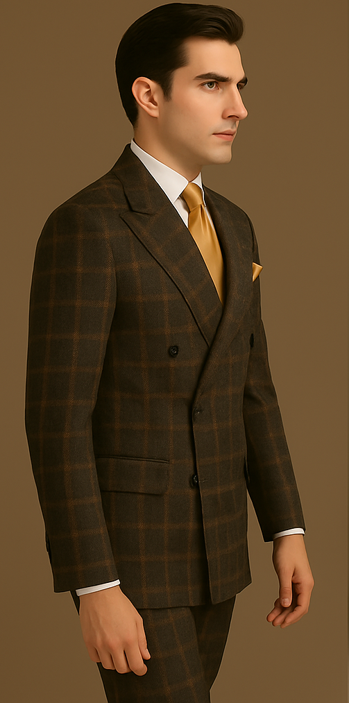 Rossi Man Milano RM1789 Modern 3-Piece Men's Suit |  Formal Wear - 34R