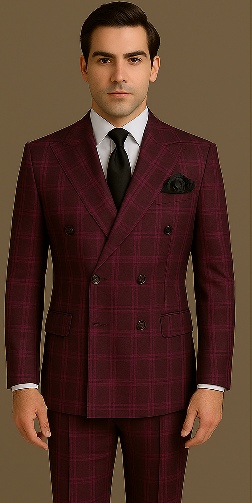 Rossi Man Milano RM1799 - Classic Tailored Suit for Men | Elegant Formalwear - 34R