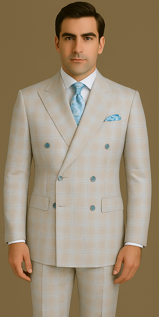 Rossi Man Milano RM1829 – Elegant Tailored Suit for Men | Formalwear - 34R