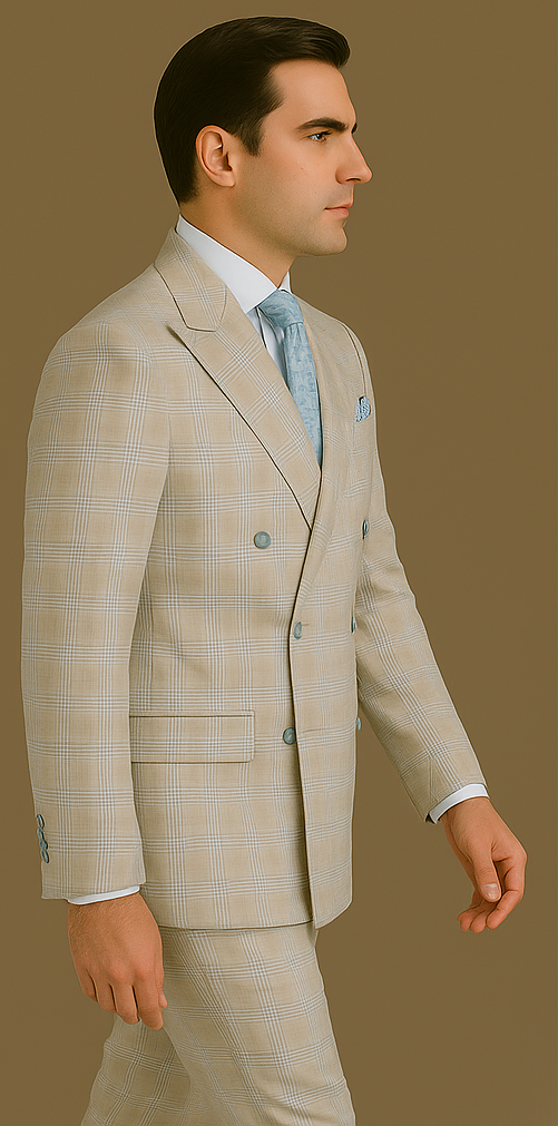 Rossi Man Milano RM1829 Elegant Tailored Suit for Men | Formalwear - 34R