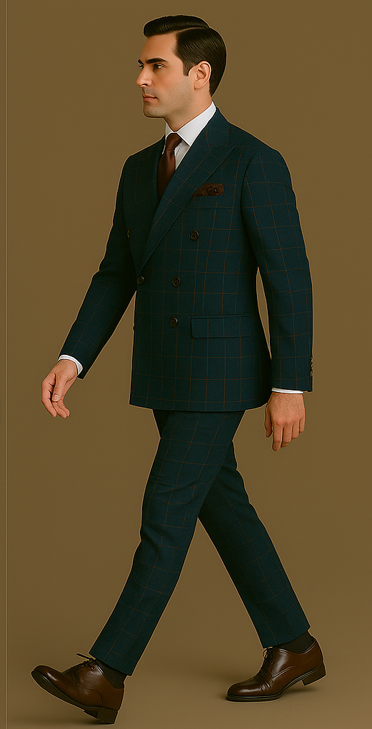 Rossi Man Milano RM1831 Classic Tailored Mens Suit | Formal Wear - 34R