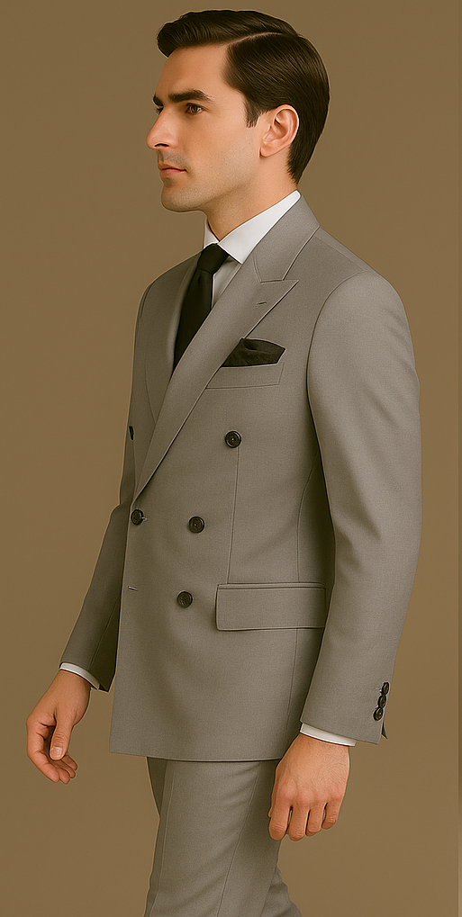 Rossi Man RM1178 – Milano Collection Slim Fit Suit for Men | Elegant Formal Wear - 34R