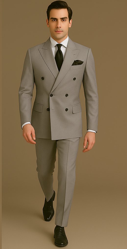 Rossi Man RM1178 – Milano Collection Slim Fit Suit for Men | Elegant Formal Wear - 34R