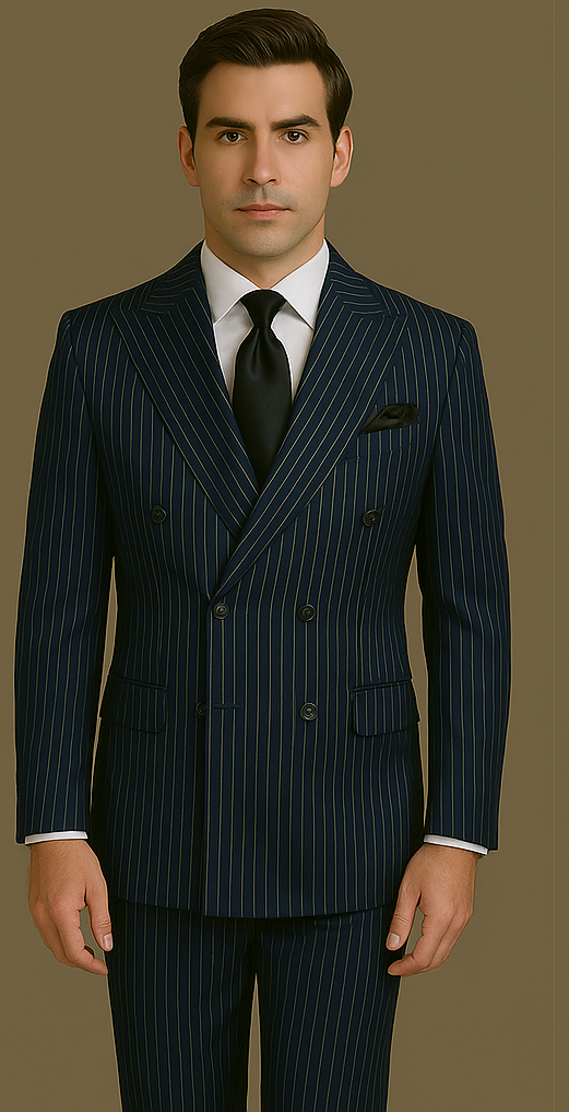 Rossi Man RM1223 – Milano Series Modern Slim Fit Suit for Men | Stylish Formal Wear - 34R