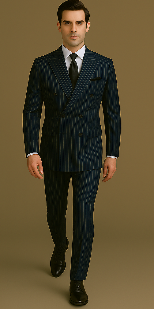 Rossi Man RM1223 – Milano Series Modern Slim Fit Suit for Men | Stylish Formal Wear - 34R