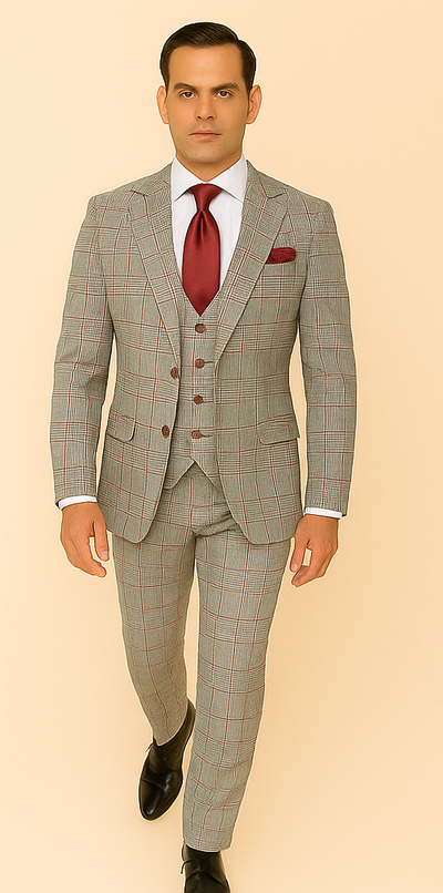 Rossi Man RM1854 Tom â€“ Men's Slim Fit Suit for Men