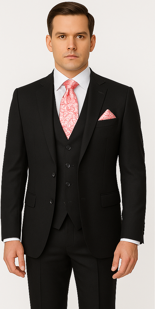Rossi Man Remo RM1757 Men's Tailored Fit Suit for  Modern Style