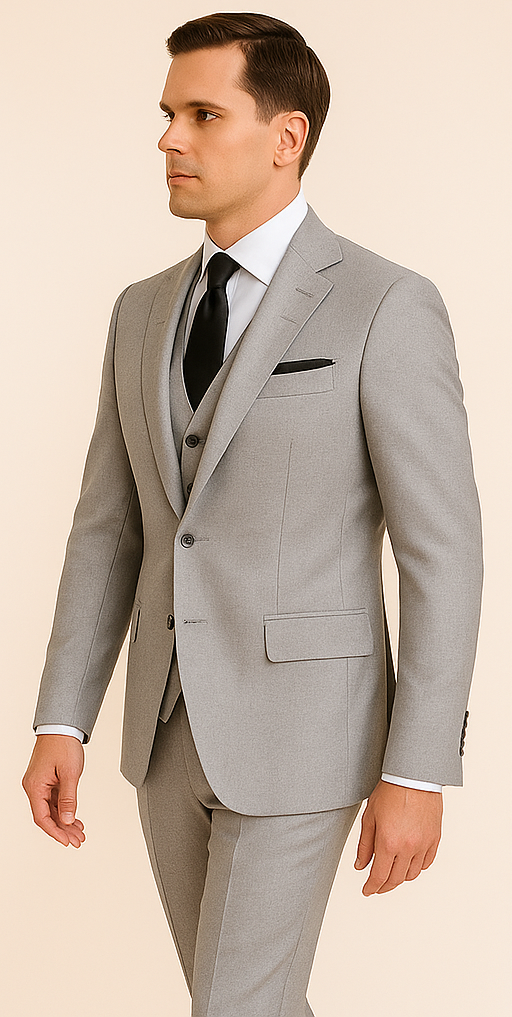 Rossi Man Sam RM2305 Men's Modern Fit | Suit for Men - 38R