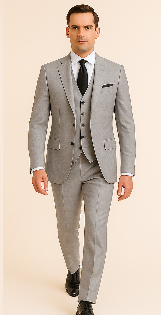 Rossi Man Sam RM2305 Men's Modern Fit | Suit for Men - 38R