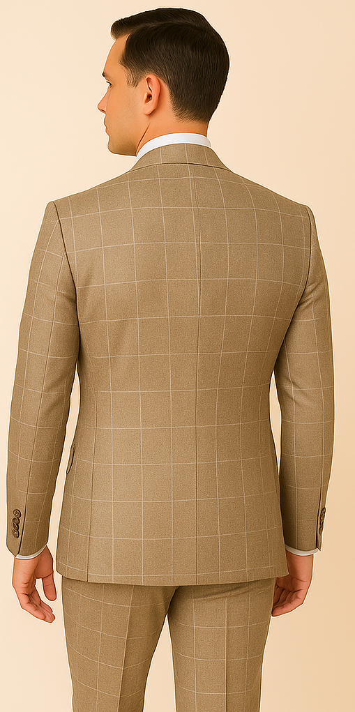 Rossi Man Tom RM1852 Stylish Men's Tailored Suit for Formal Wear - 34R