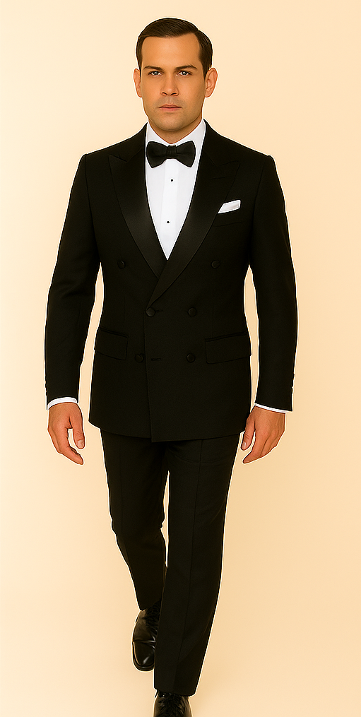 Rossi Man Zeus RM1001 Premium Men's Tuxedo for Formal - XS