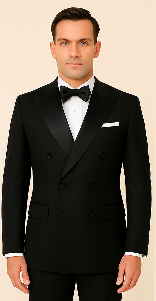 Rossi Man Zeus RM1001 Premium Men's Tuxedo for Formal - XS