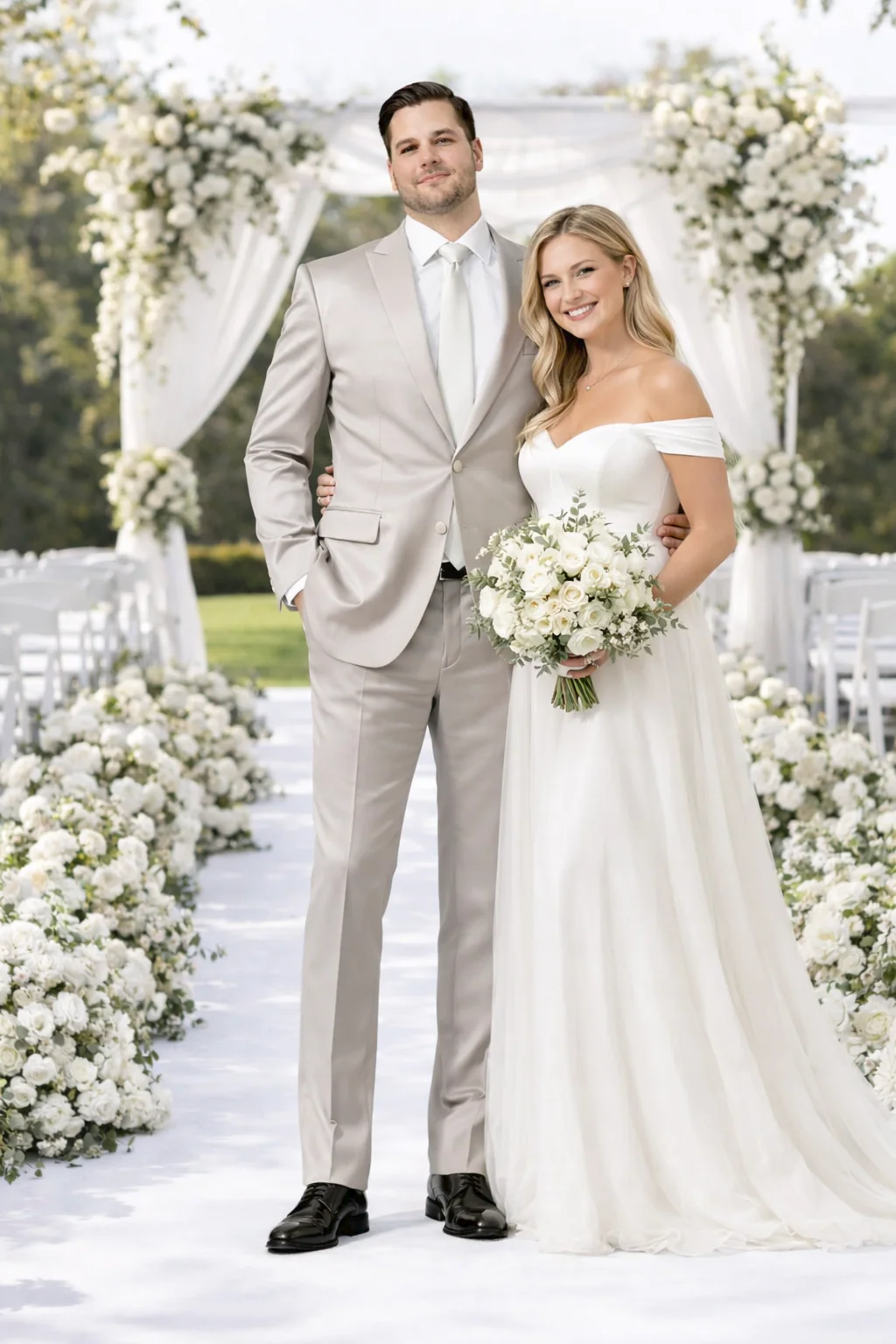 Rossiman Men’s Gray Shiny Sateen Suit – Sleek & Modern Formalwear - 38 Short Jacket+32 Waist Adjustable 28to34)(Height: 5’4”to5’7”)(Neck 15-16.5)S-M)