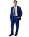 Mens Royal Blue Prom 2025 Tuxedo - Mens Modern Fit Peak Tuxedo in Royal Blue