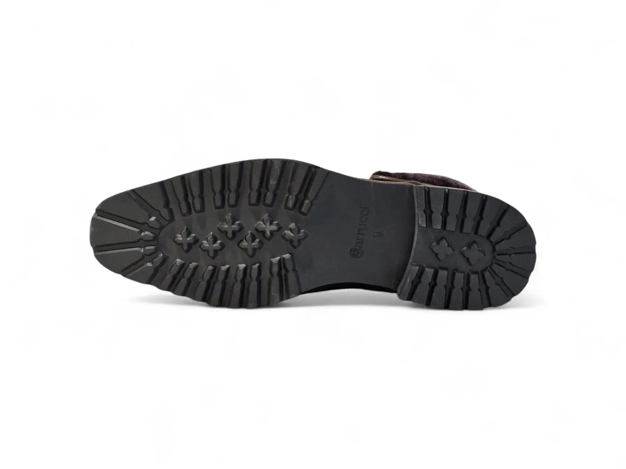 Carrucci Rugged Leather Boot with Shearling - Luxury Brown
