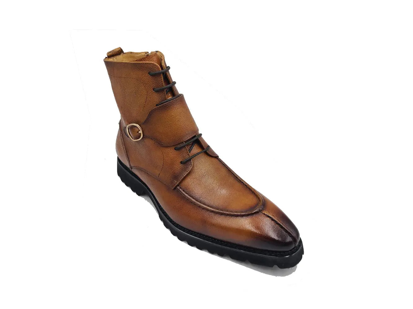 Carrucci Rugged Split Toe Lace-up Boot - 7.5