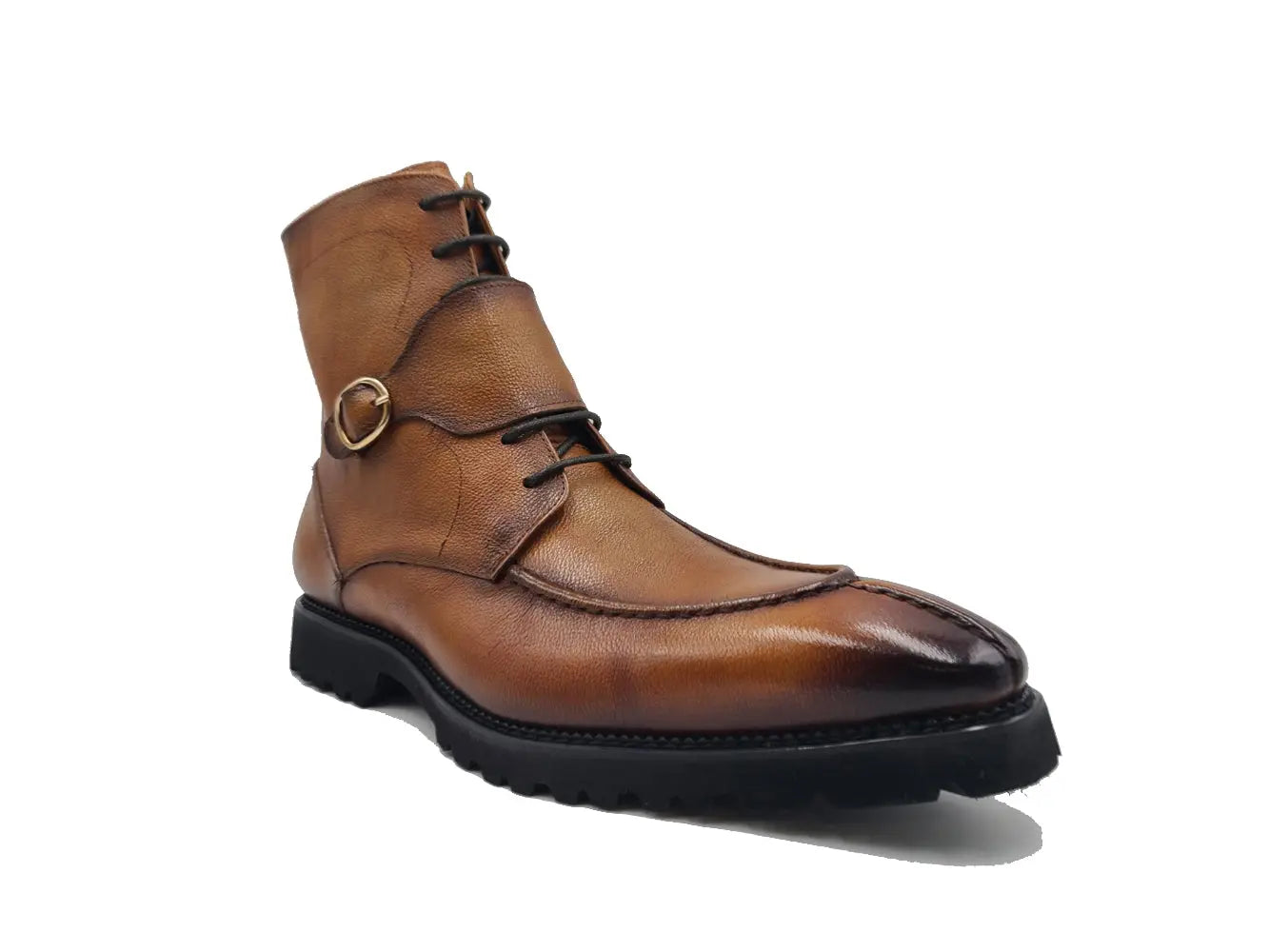 Carrucci Rugged Split Toe Lace-up Boot - 7.5