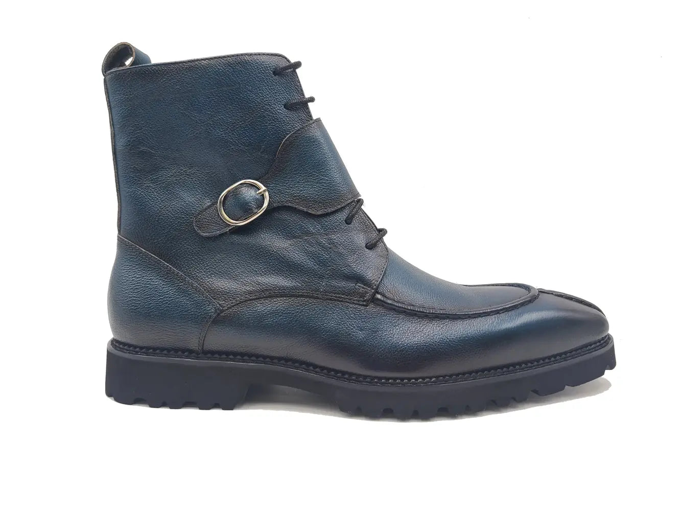 Carrucci Rugged Split Toe Lace-up Boot - 7.5
